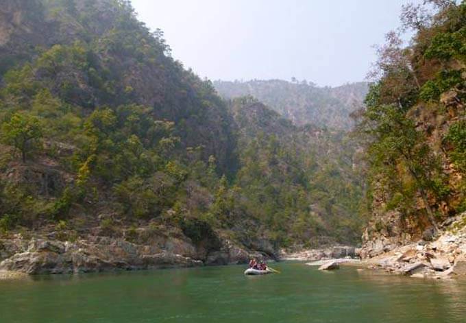 rafting seti river nepal